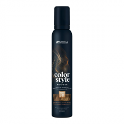Indola Color Style Mousse Dark Blonde  - Оттеночный мусс для укладки волос Тёмный Русый 200 мл 
