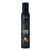 Indola Color Style Mousse Light Brown Hazel - Оттеночный мусс для укладки волос Светлый Коричневый орех 200 мл