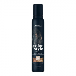 Indola Color Style Mousse Beige Blonde - Оттеночный мусс для укладки волос бежевый блонд 200 мл