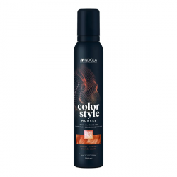 Indola Color Style Mousse Copper - Оттеночный мусс для укладки волос Медный 200 мл 