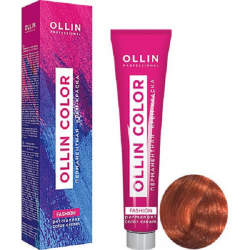 Ollin Color Fashion - Перманентная крем-краска для волос экстра-интенсивный медный 60 мл
