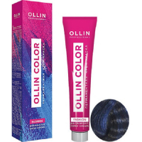 Ollin Color Fashion - Перманентная крем-краска для волос экстра-интенсивный синий 60 мл