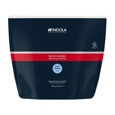 Indola Rapid Blond Blue - Порошок обесцвечивающий голубой 450 гр