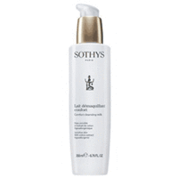 Sothys Essential Preparing Treatments Comfort Cleansing Milk - Очищающее молочко для чувствительной кожи с экстрактом хлопка и термальной водой 200 мл