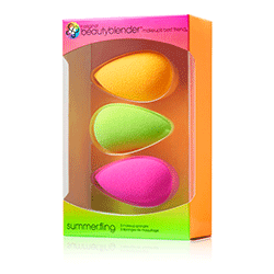 Beautyblender Summer Fling - Спонжи розовый, оранжевый, зеленый