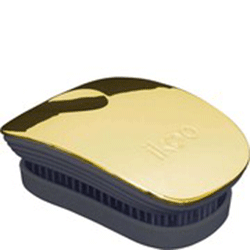IKOO Pocket Black Soleil Metallic - Расческа для волос (солнечный металлик)