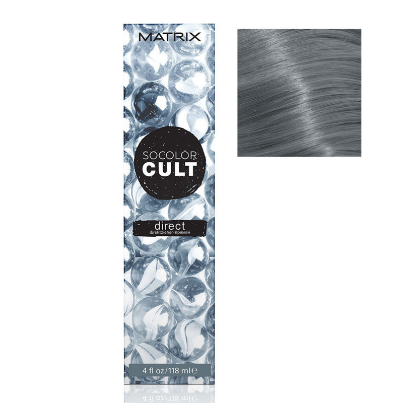 Matrix Socolor Cult - Крем с пигментами прямого действия для волос (мраморный серый) 118 мл