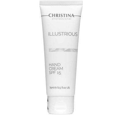 Christina Illustrious Hand Cream SPF15 - Защитный крем для рук 75 мл