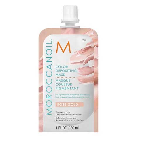Moroccanoil Color Depositing Mask Rose Gold - Тонирующая маска (розовое золото) 30 мл