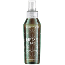 Selective Hemp Sublime Finest Luxury Oil - Эликсир здоровья для всех типов волос 100 мл 