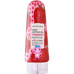 Milatte Fashiony Fruit Soothing Gel Strawberry - Гель для лица и тела многофункциональный (клубника) 200 г