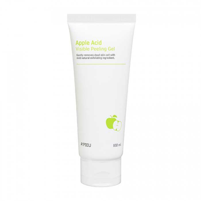 A'pieu Apple Acid Visible Peeling Gel - Пилинг-гель для лица яблочный 100 мл