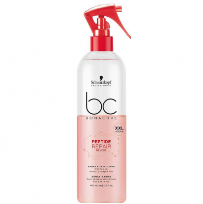 Schwarzkopf BC Bonacure Peptide Repair Rescue Spray Conditioner - Спрей-кондиционер для волос 400 мл