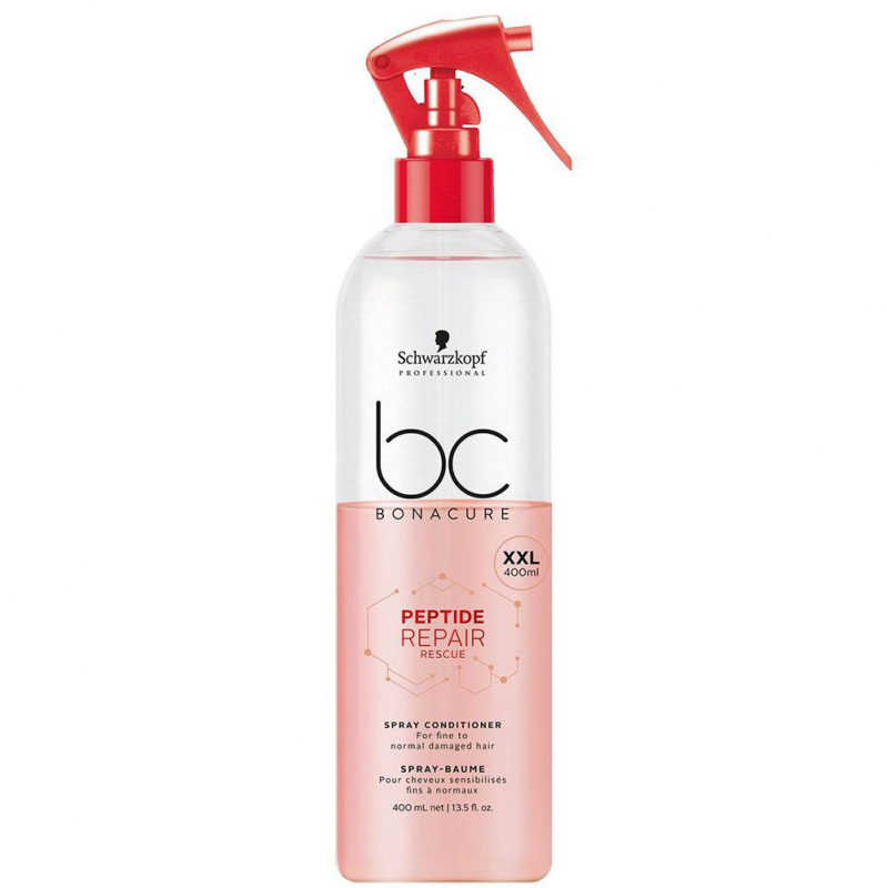 Schwarzkopf BC Bonacure Peptide Repair Rescue Spray Conditioner - Спрей-кондиционер для волос 400 мл