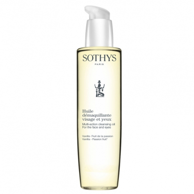 Sothys Multi-Action Cleansing Oil - Мультифункциональное очищающее масло для лица 200 мл