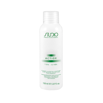 Kapous Studio Professional ActiOx - Кремообразная окислительная эмульсия с экстрактом женьшеня и рисовыми протеинами 1,5% 150 мл