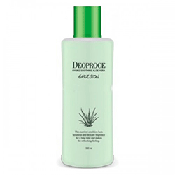 Deoproce Hydro Soothing Aloe Vera Emulsion - Эмульсия для лица с экстрактом алоэ 380 мл