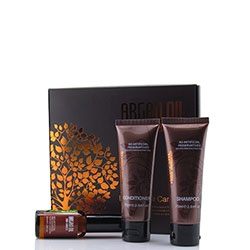 Kativa Morocco Argan Oil Set - Набор с маслом арганы (шампунь 75 мл + кондиционер 75 мл + масло 30 мл)