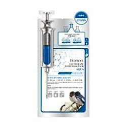 Deoproce Lap Therapy Ampoule Maskpack Swallow's Nest Aqua - Маска-сыворотка для лица с экстрактом ласточкиного гнезда 25 г 