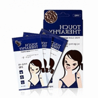The Welcos Touch Therapy Cacao Pore Clear Nose Sheet Pack - Патчи очищающие для носа