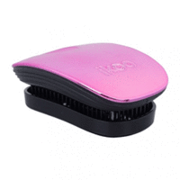 IKOO Pocket Black Rose Metallic - Расческа для волос (розовый металлик)