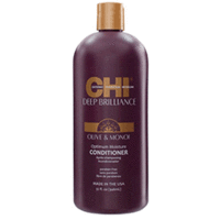 CHI Deep Brilliance Olive and Monoi Optimum Moisture Conditioner - Увлажняющий кондиционер для поврежденных волос 946 мл