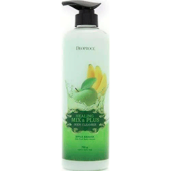 Deoproce Body Healing Mix and Plus Body Cleaser Apple Banana - Гель для душа (яблочно-банановый) 750 г