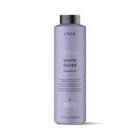 Lakme Teknia White Silver Shampoo - Тонирующий шампунь для нейтрализации желтого оттенка волос 1000 мл
