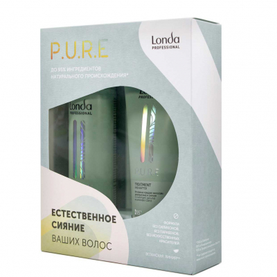 Londa P.U.R.E - Подарочный набор (шампунь 250 мл, маска 200 мл)