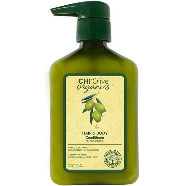 CHI Olive Organics Air Conditioner For Hair And Body - Кондиционер для волос и тела 340 мл