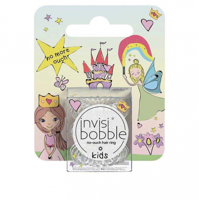 Invisibobble Kids Princess Sparkle - Резинка для волос с подвесом (прозрачная с блёстками)