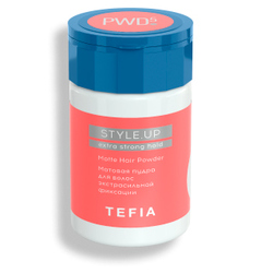 Tefia Style.Up Matte Hair Powder Extra Strong Hold - Матовая пудра для волос экстрасильной фиксации 10 г