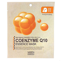Mijin Cosmetics Essence Mask Coenzyme Q10 - Маска для лица тканевая коэнзим 25 г