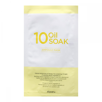 A'pieu 10 Oil Soak Ampoule Mask - Маска для лица тканевая масляная 22 г