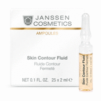 Janssen Cosmetics Skin Excel Glass Ampoules Skin Contour Fluid - Anti-age лифтинг-сыворотка в ампулах с пептидами, стимулирующими синтез эластина 25*2мл