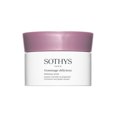 Sothys Delicious Scrub Cinnamon And Ginger Escape - Изысканный скраб для тела с корицей и имбирем 200 мл