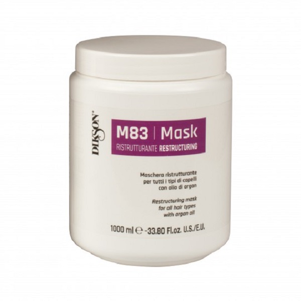 Dikson В83 Restructuring Hair Mask - Восстанавливающая маска для волос с маслом Арганы 1000 мл