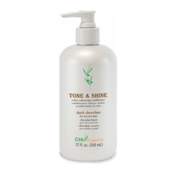 CHI Tone and Shine Dark Chocolate - Кондиционер тональный «Черный шоколад» 355 мл
