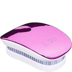 IKOO Pocket White Cherry Metallic - Расческа для волос (вишневый металлик)