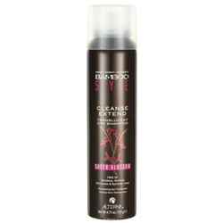Alterna Bamboo Style Cleanse Extend Translucent Dry Shampoo Sheer Blossom - Сухой спрей-шампунь для свежести и объема с ароматом весенних цветов 150 мл