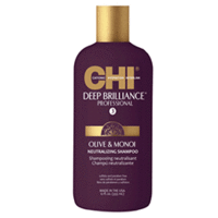 CHI Deep Brilliance Olive and Monoi Optimum Neutralizing Shampoo - Глубоко очищающий и нейтрализующий шампунь 355 мл