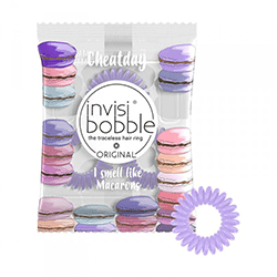 Invisibobble Original Cheat Day Macaron Mayhem - Резинка для волос ароматизированная (лиловый) 3 шт