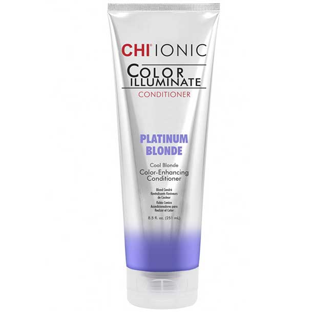 CHI Ionic Color Illuminate Platinum Blonde Conditioner - Кондиционер оттеночный (платиновый блонд) 251 мл