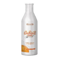 Ollin Cocktail Bar Shampoo Honey Cocktail - Крем-шампунь для волос "медовый коктейль" эластичность волос 500 мл