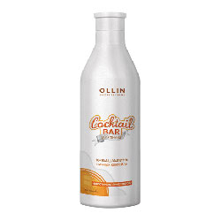Ollin Cocktail Bar Shampoo Honey Cocktail - Крем-шампунь для волос "медовый коктейль" эластичность волос 500 мл
