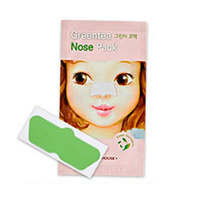 Etude House Greentea Nose Pack Ad - Патч очищающий для носа 0,65 г