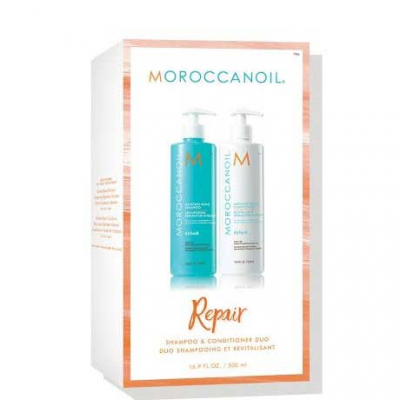 Moroccanoil Repair Set - Набор "восстановление" (шампунь 500 мл, кондиционер 500 мл)