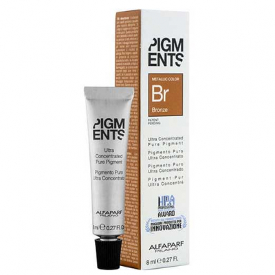 Alfaparf Pigments Bronze - Ультраконцентрированный пигмент (бронзовый) 8 мл
