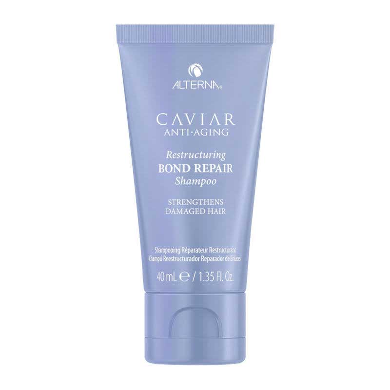 Alterna Caviar Anti-Aging Restructuring Bond Repair Shampoo - Шампунь-регенерация для мгновенного восстановления с комплексом строительных протеинов 40 мл