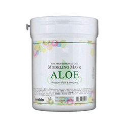 Anskin Original Aloe Modeling Mask Сontainer - Маска альгинатная с экстрактом алоэ успокаивающая (банка) 240 г